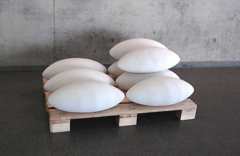 Frachtgut 2017 Beton, Holz, 80 x 120 x 60 cm