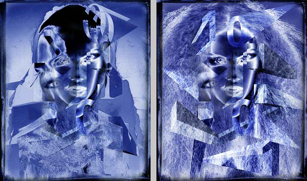 Lost Identity I –   Foto analog/digital, auf Acryl / Alu-Dibond 100 x 120 cm